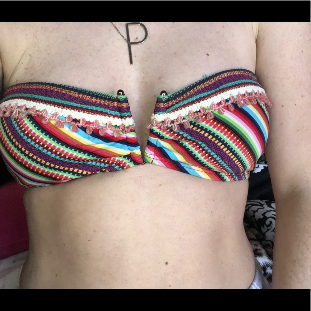 Lucky Brand Bandeau Bikini Top